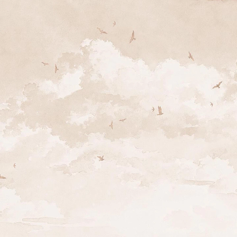 Wallpaper Golden Birds