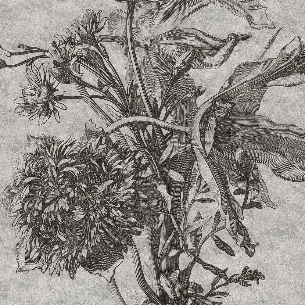 Обои Grey Flower