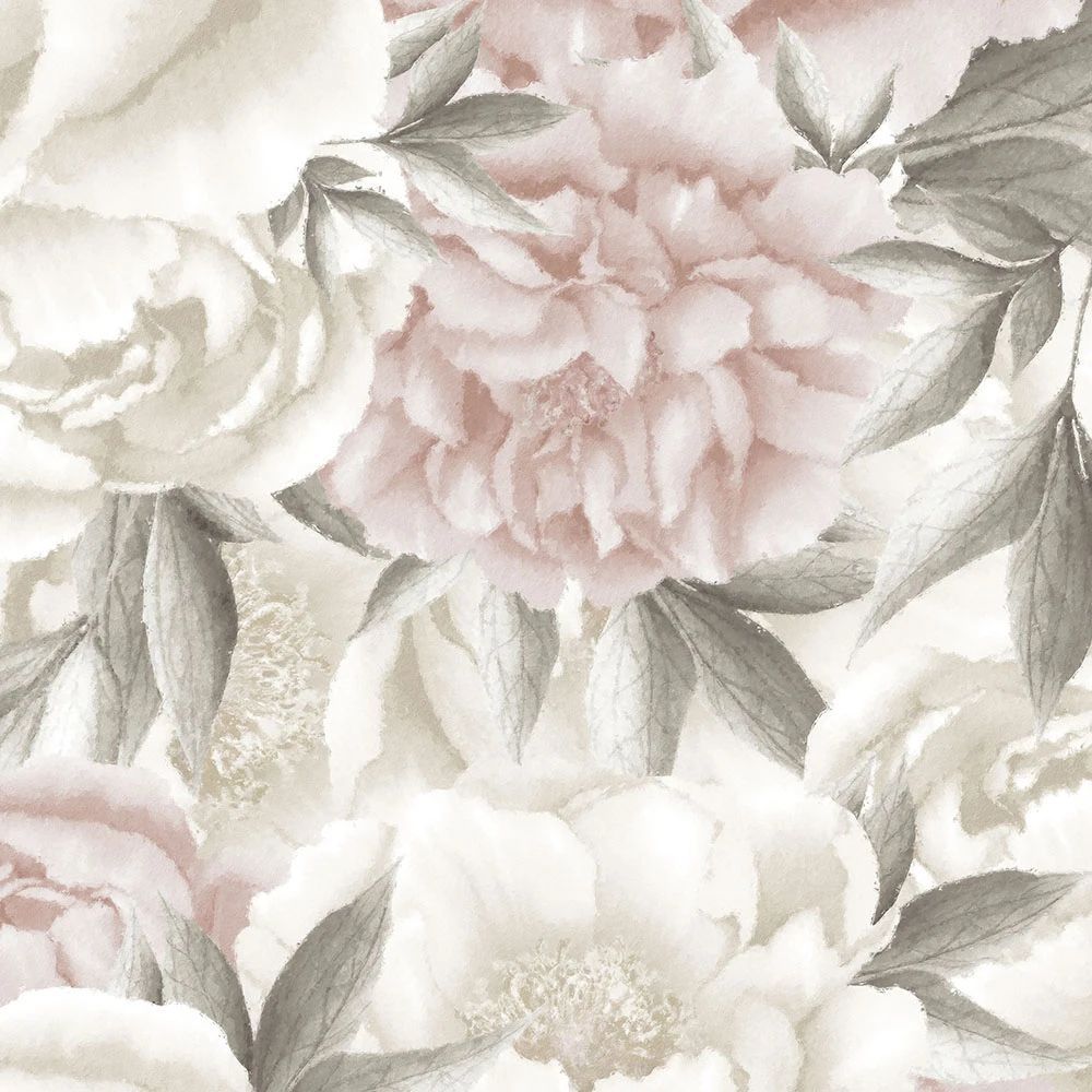Tapete Wall Art Peony Light Big