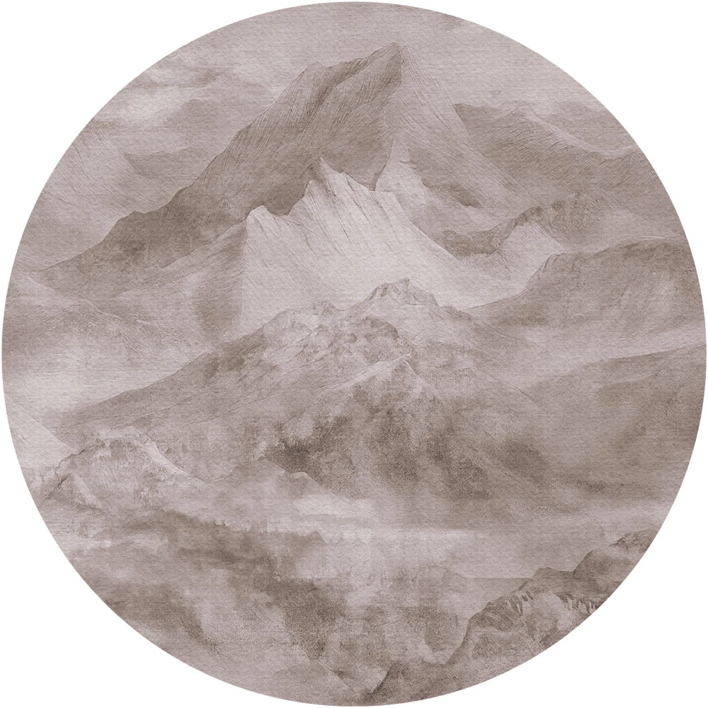 Tapete Wall Art Samson Light circle
