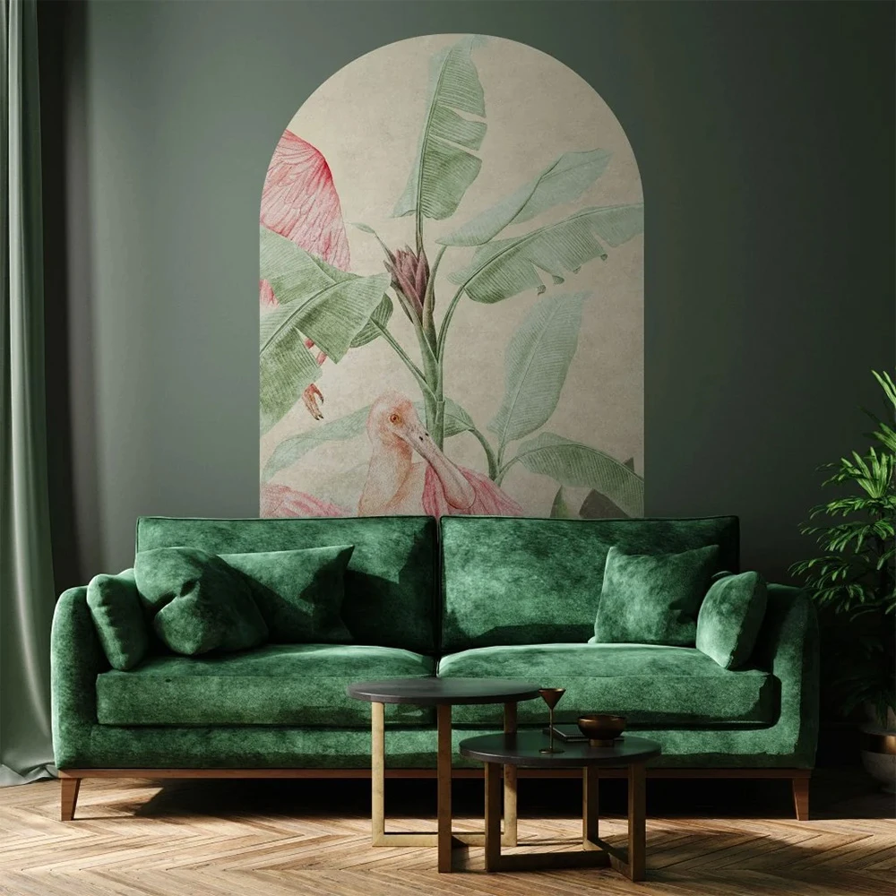 Papel pintado Wall Art Rainforest Ajaja arc (2)