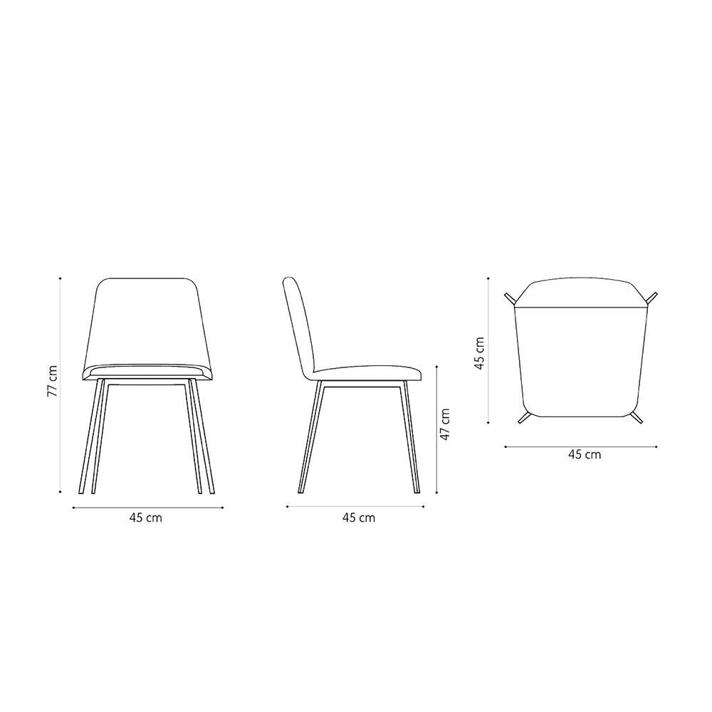 Chair BARDOT MET (10)