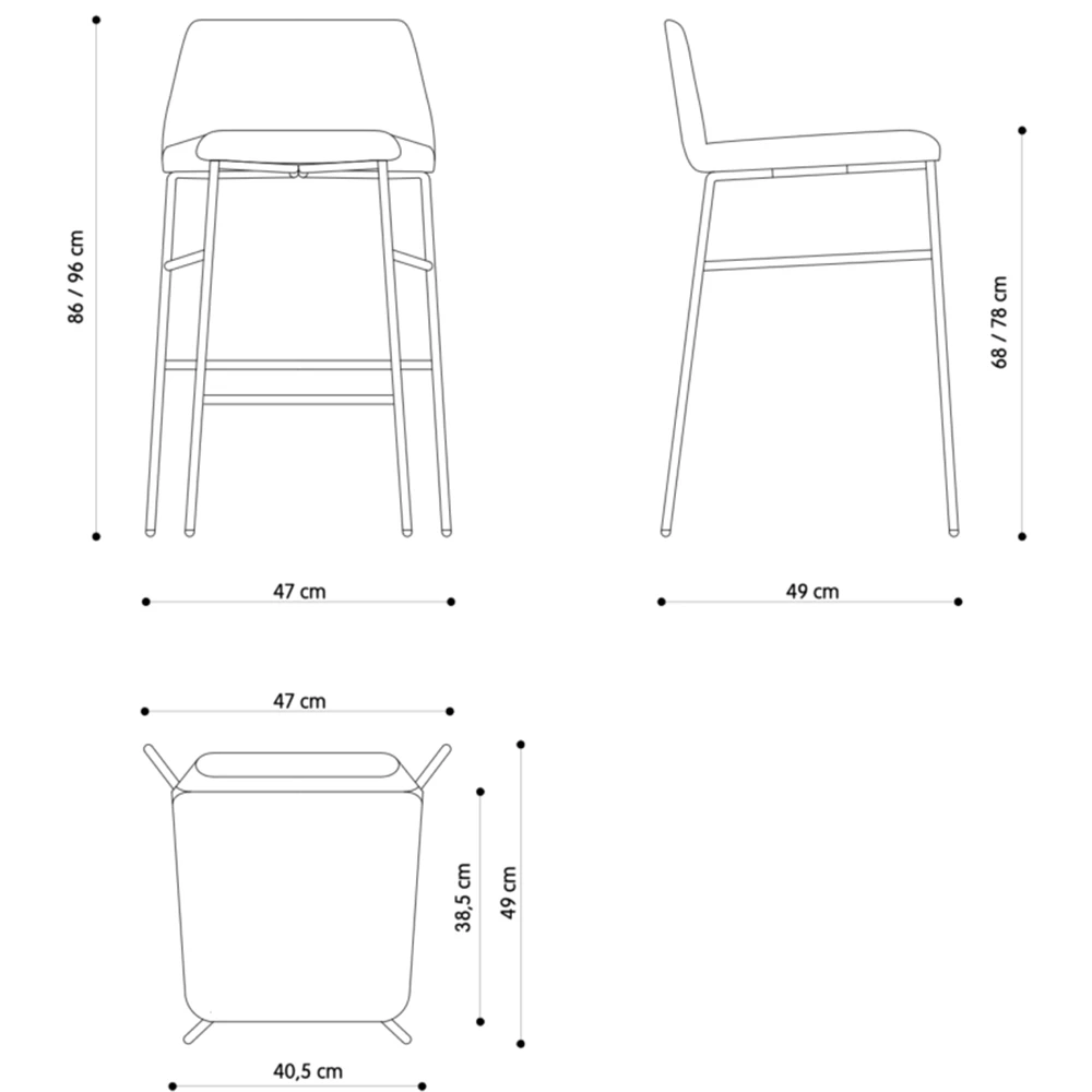 Stool BARDOT (5)