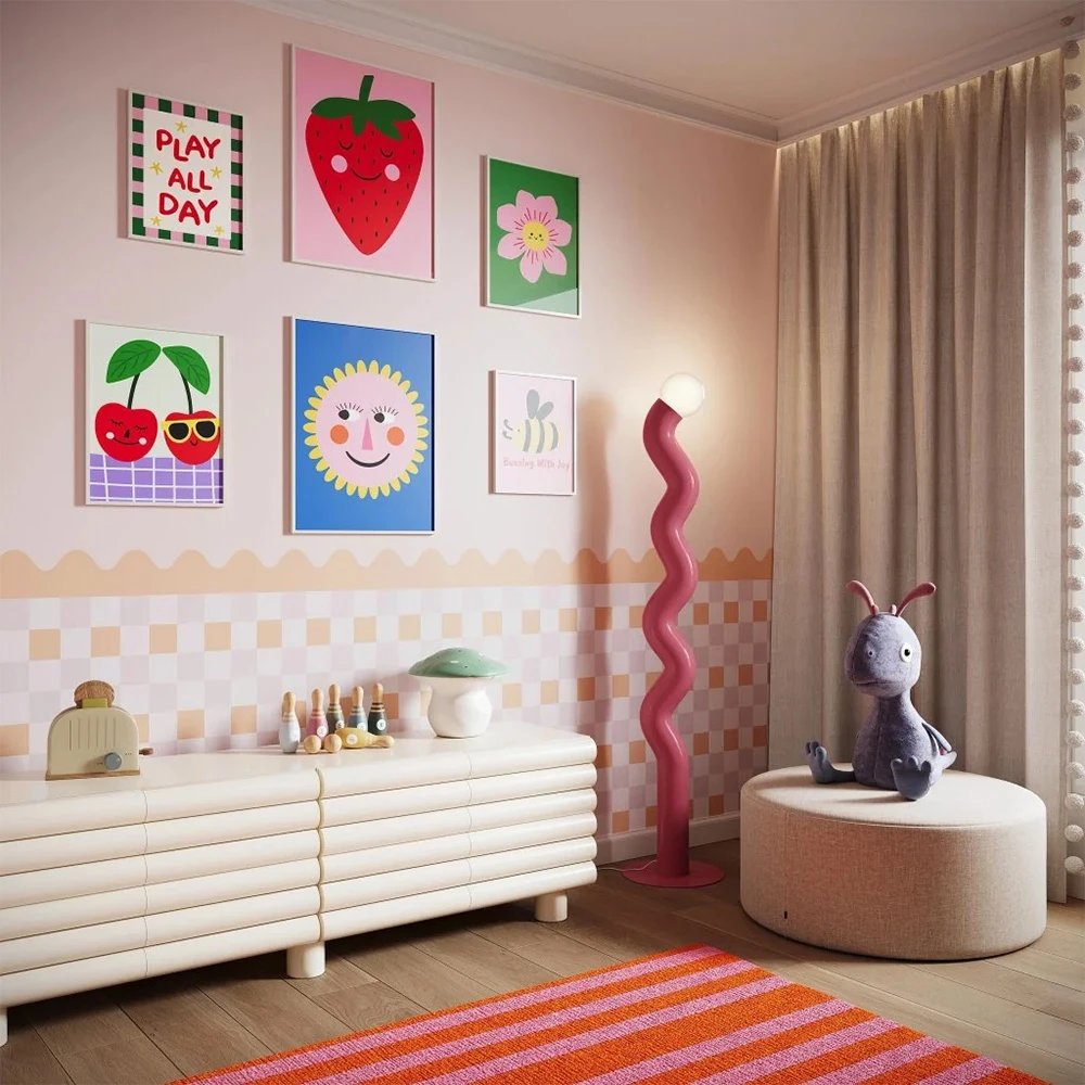 Обои Wall Art Wave Peach (2)