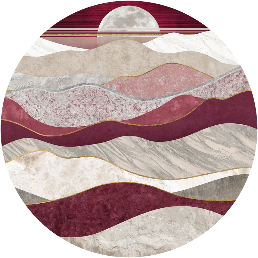 Wallpaper Merlot circle