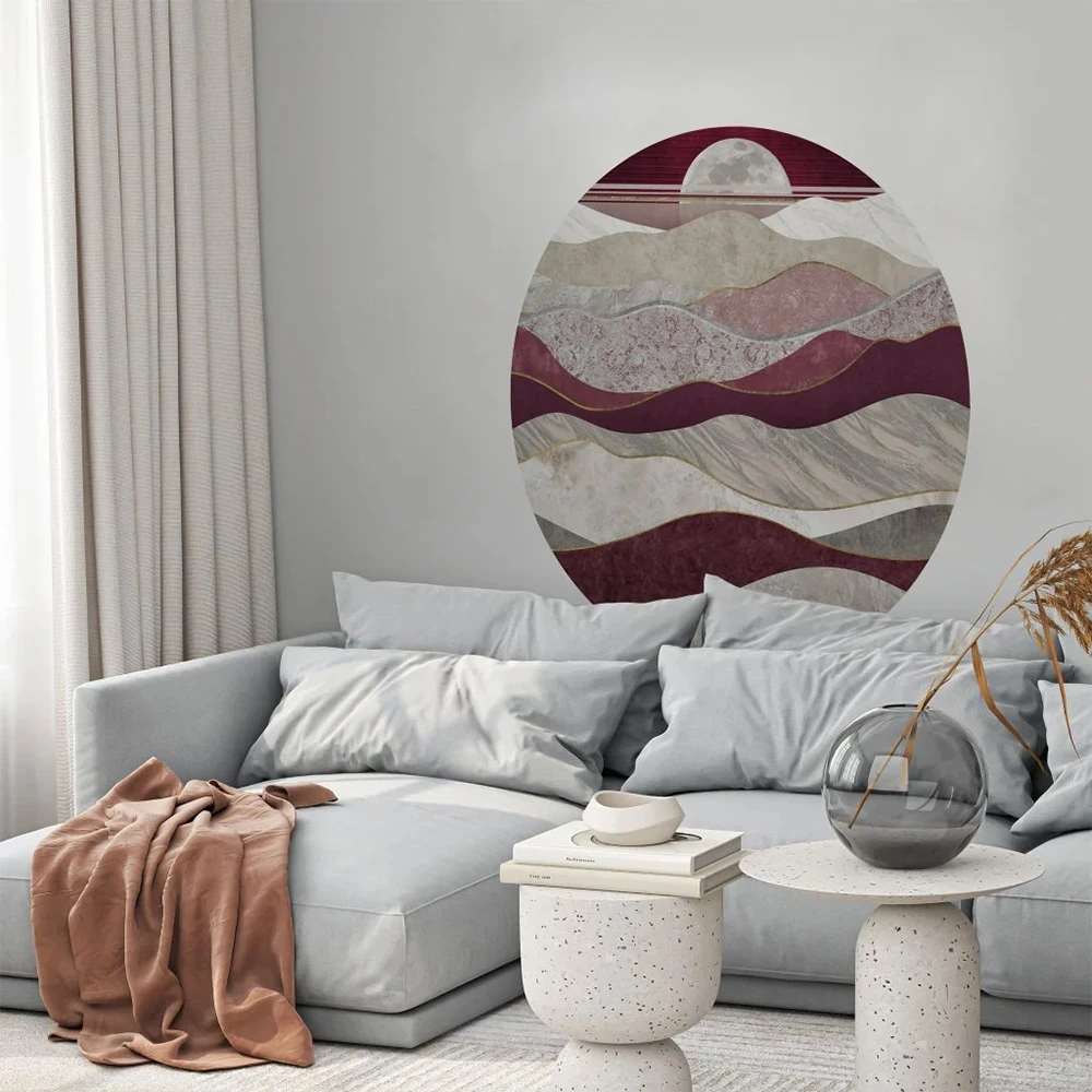 Wallpaper Merlot circle (2)