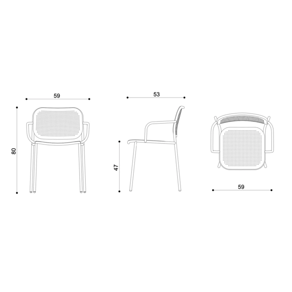 Armchair TrabÀ METIS DOT (6)