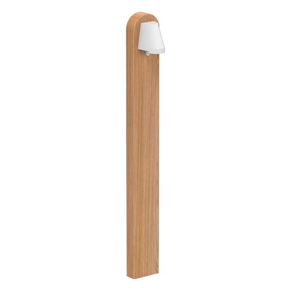 Light Beamy GU10 Bollard  100cm ALU teak