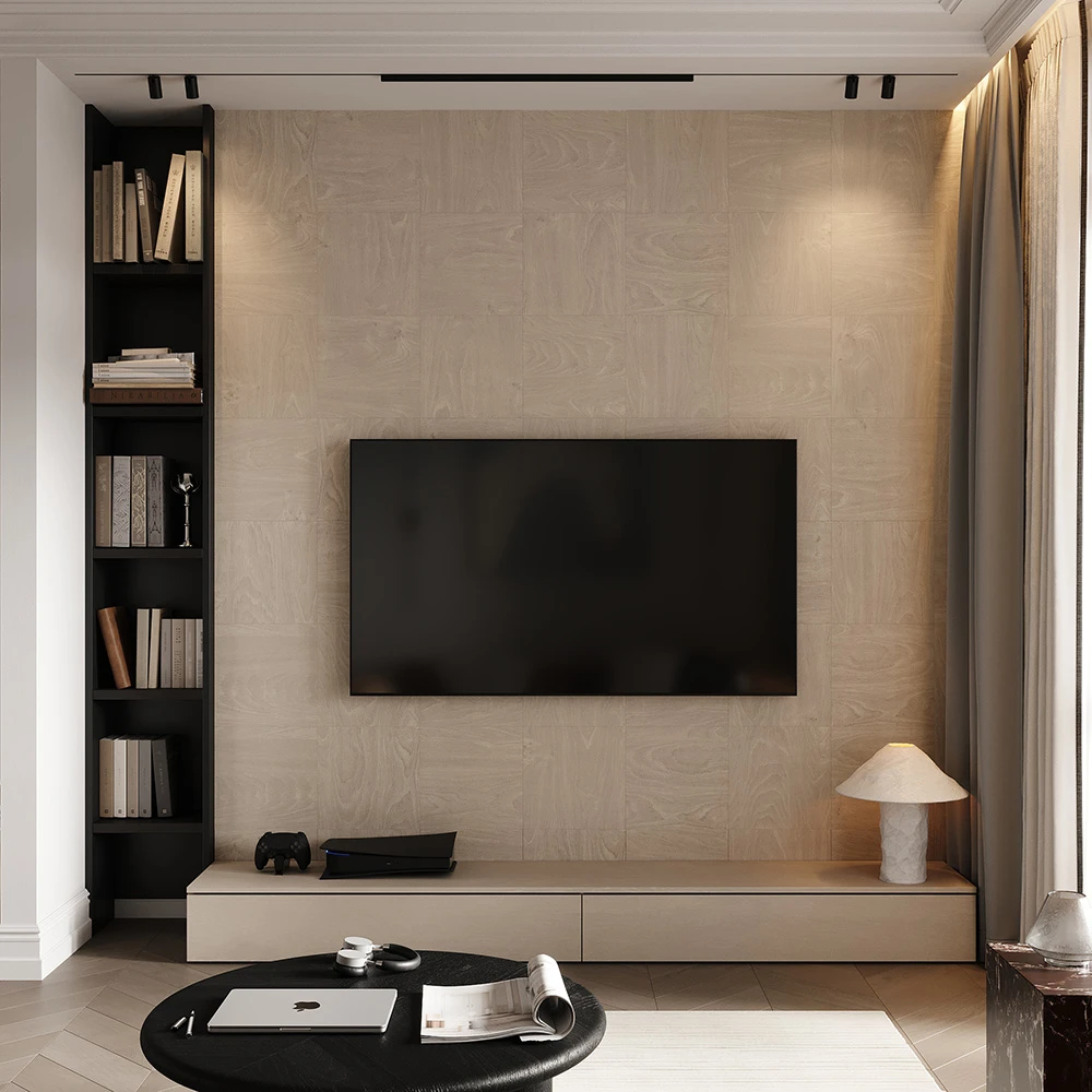 Scène 3D d'intérieur d'appartement moderne (5)