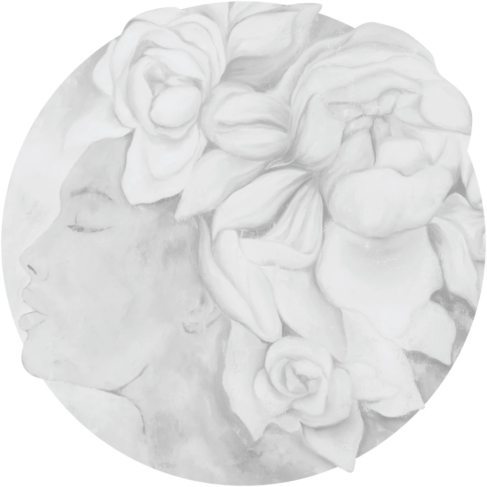 Tapete Wall Art Persephone Light circle