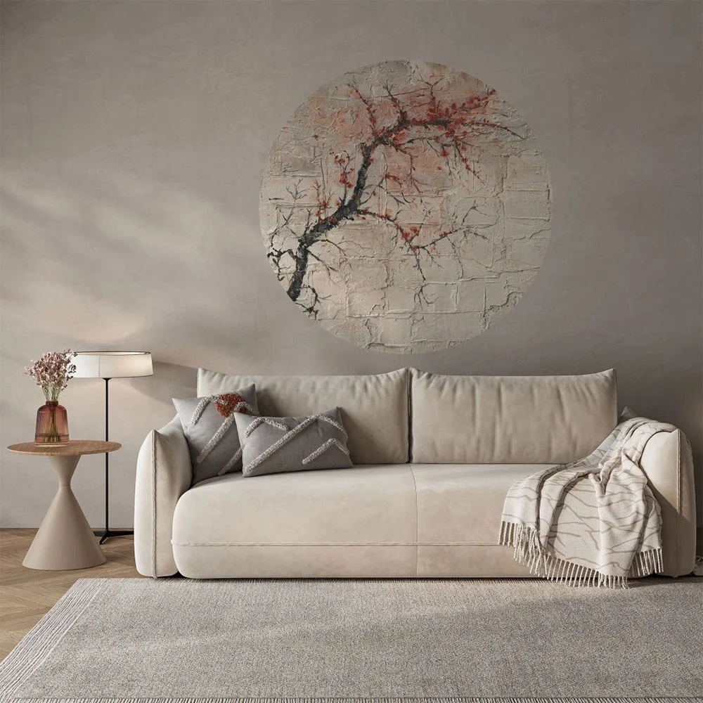 壁纸 Wall Art Petal circle (2)