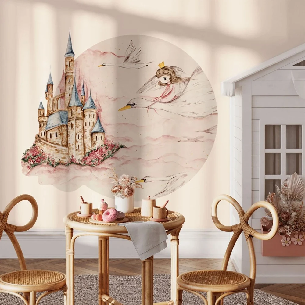 Wallpaper Swan Princess circle (2)