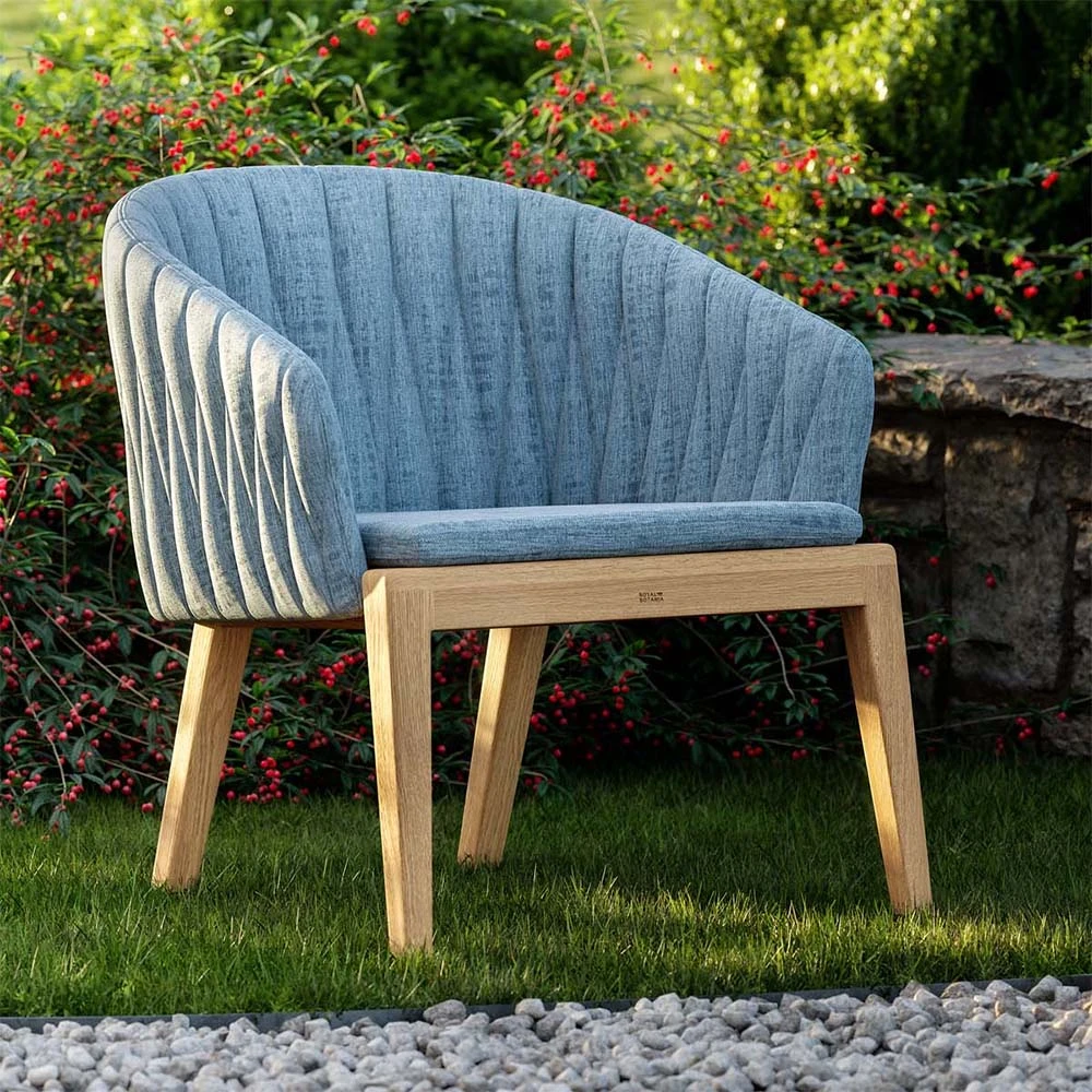 Кресло Calypso low teak & upholstery (2)