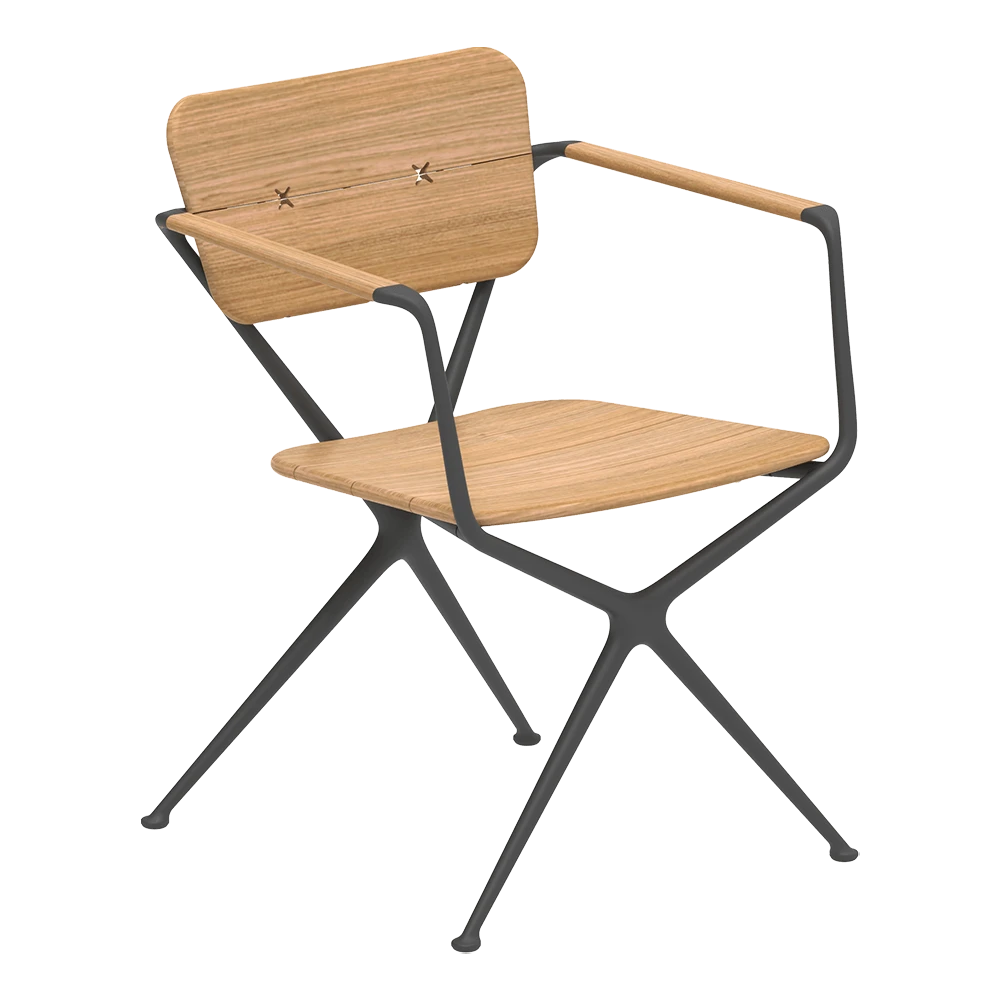 Кресло Exes teak seat&back (2)
