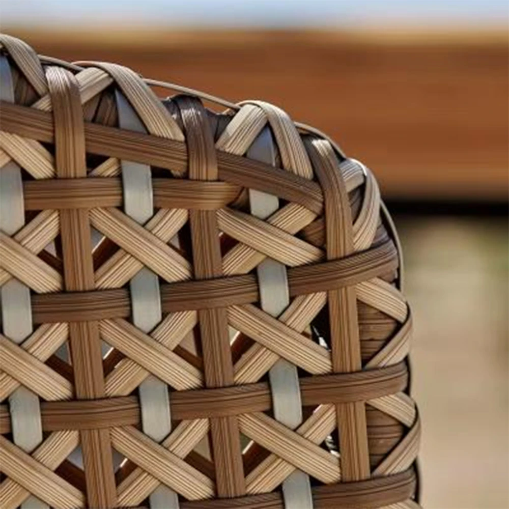 Bench Calypso 175 teak & Kris Kross woven back (3)