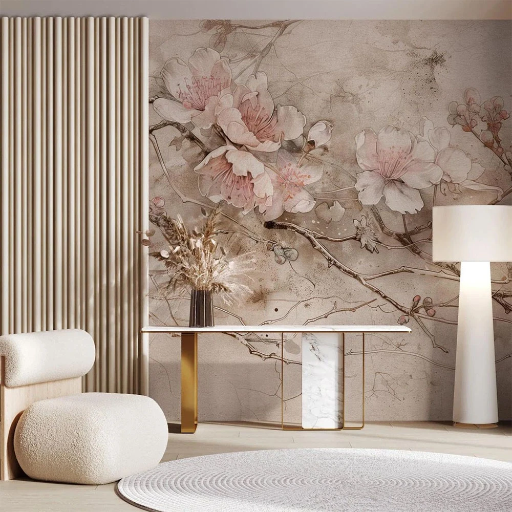 Wallpaper Sakura Beige (2)