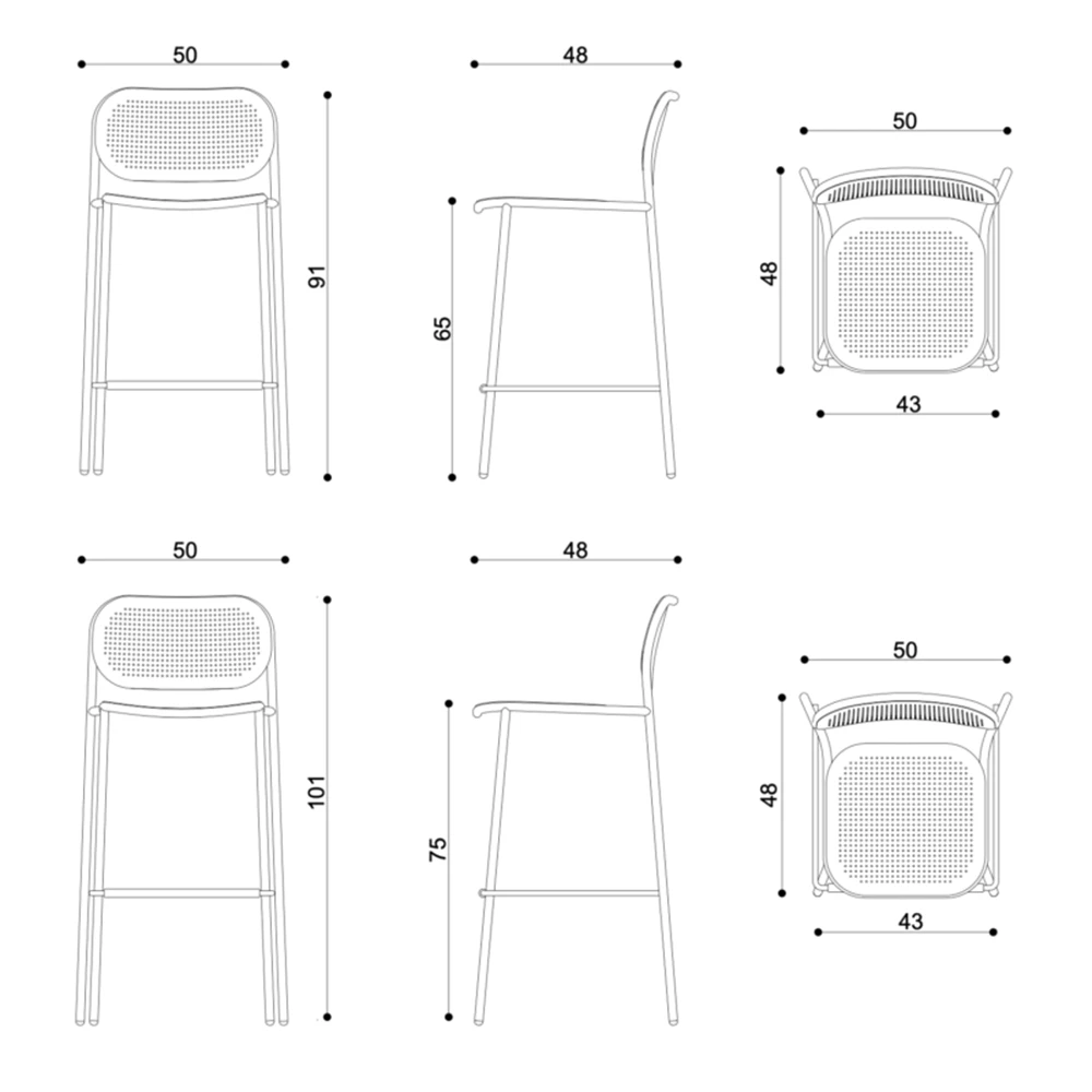 Stool METIS DOT (8)