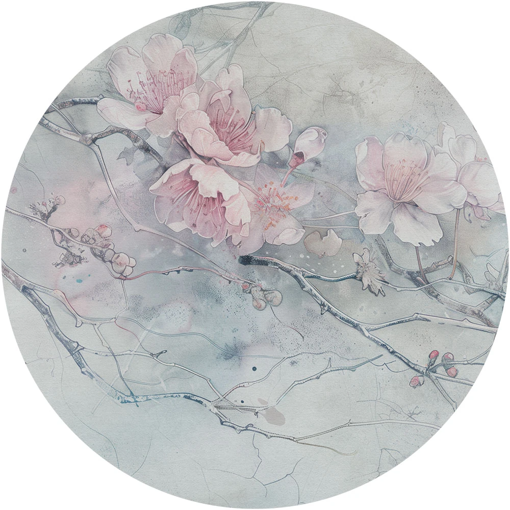 Wallpaper Sakura circle