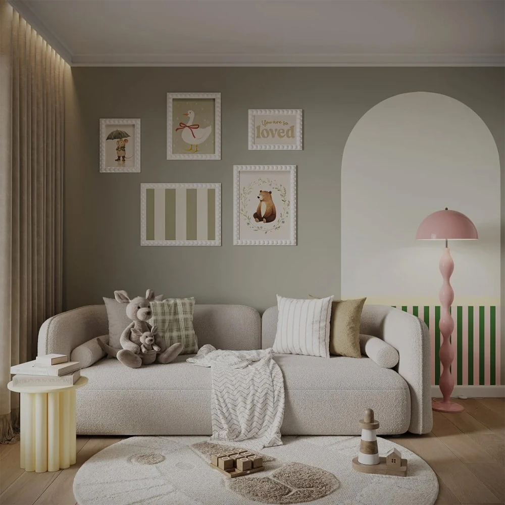 Tapete Wall Art Stripe Gum arc (2)