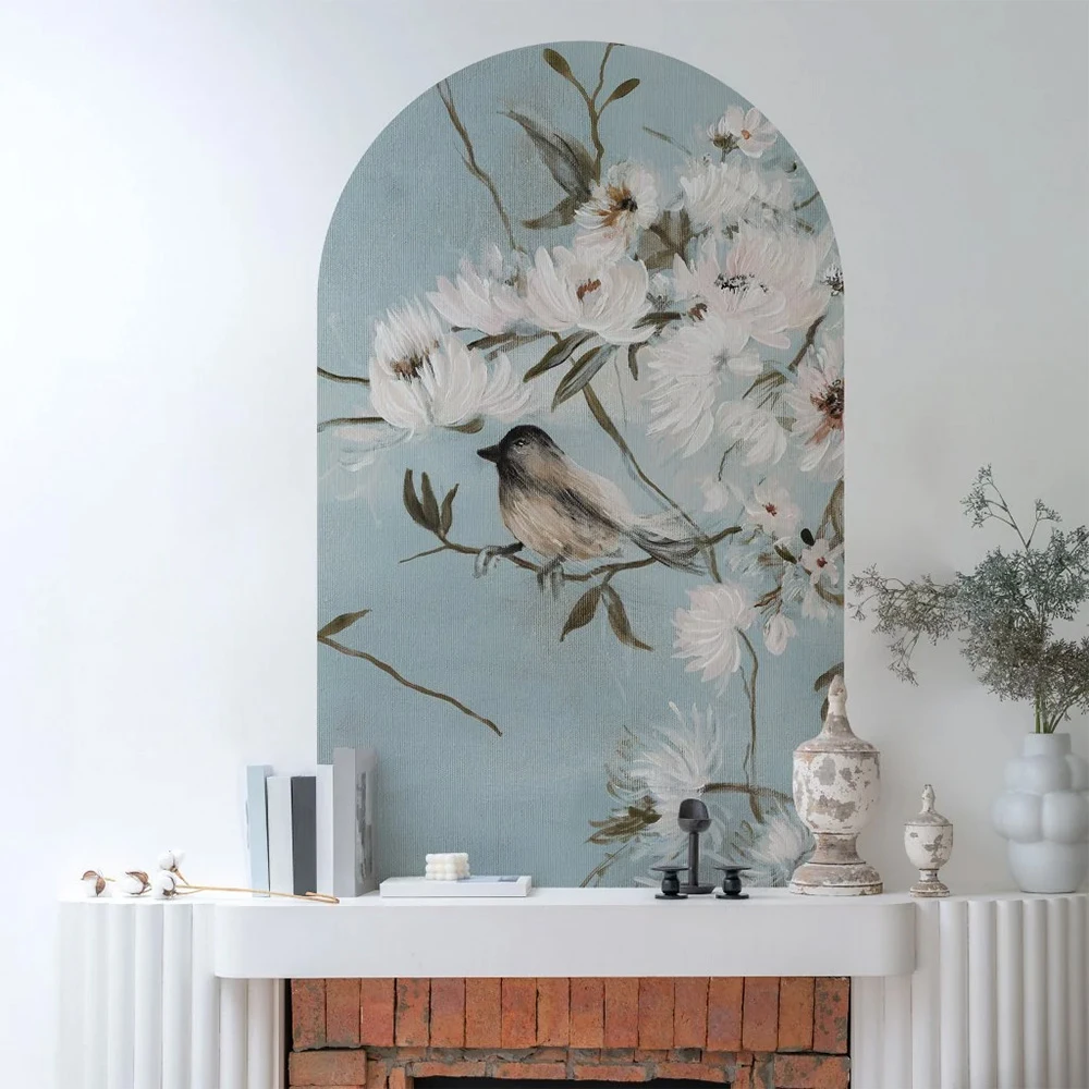 Tapete Wall Art Trel Blue arc (2)
