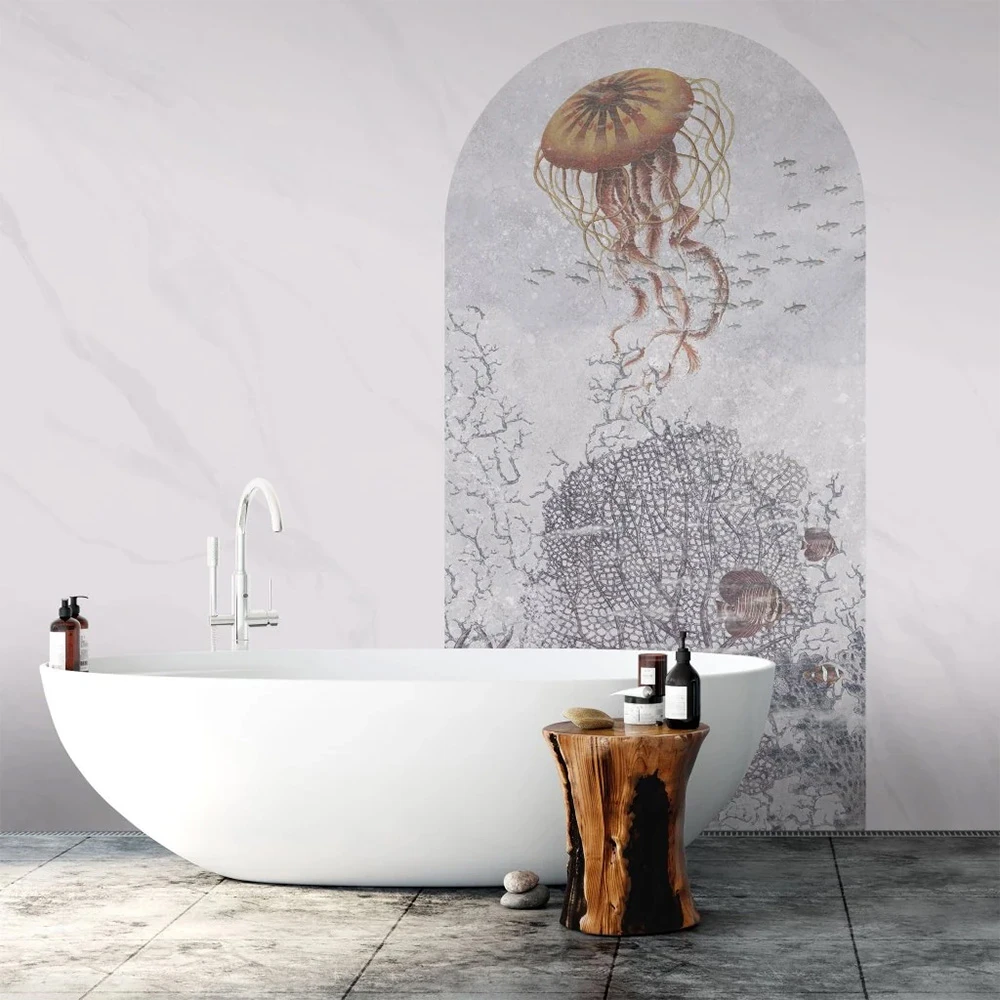 Wallpaper Wall Art Water Life I arc (2)