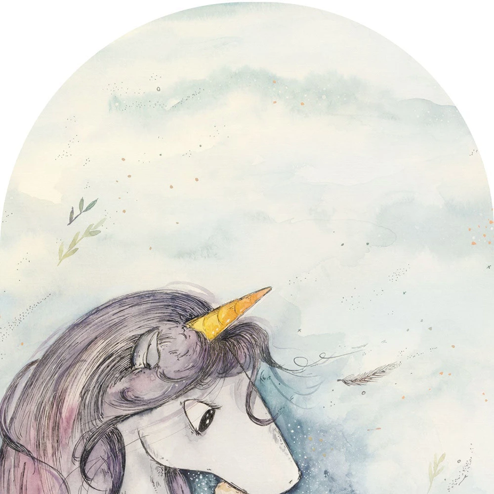 Wallpaper Wall Art Wild Unicorn I arc