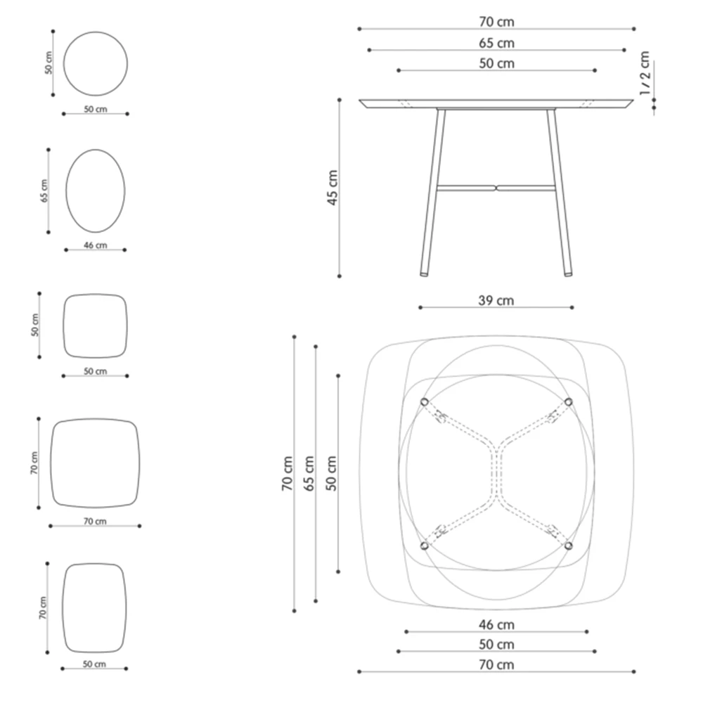 Table YUKI Round (18)