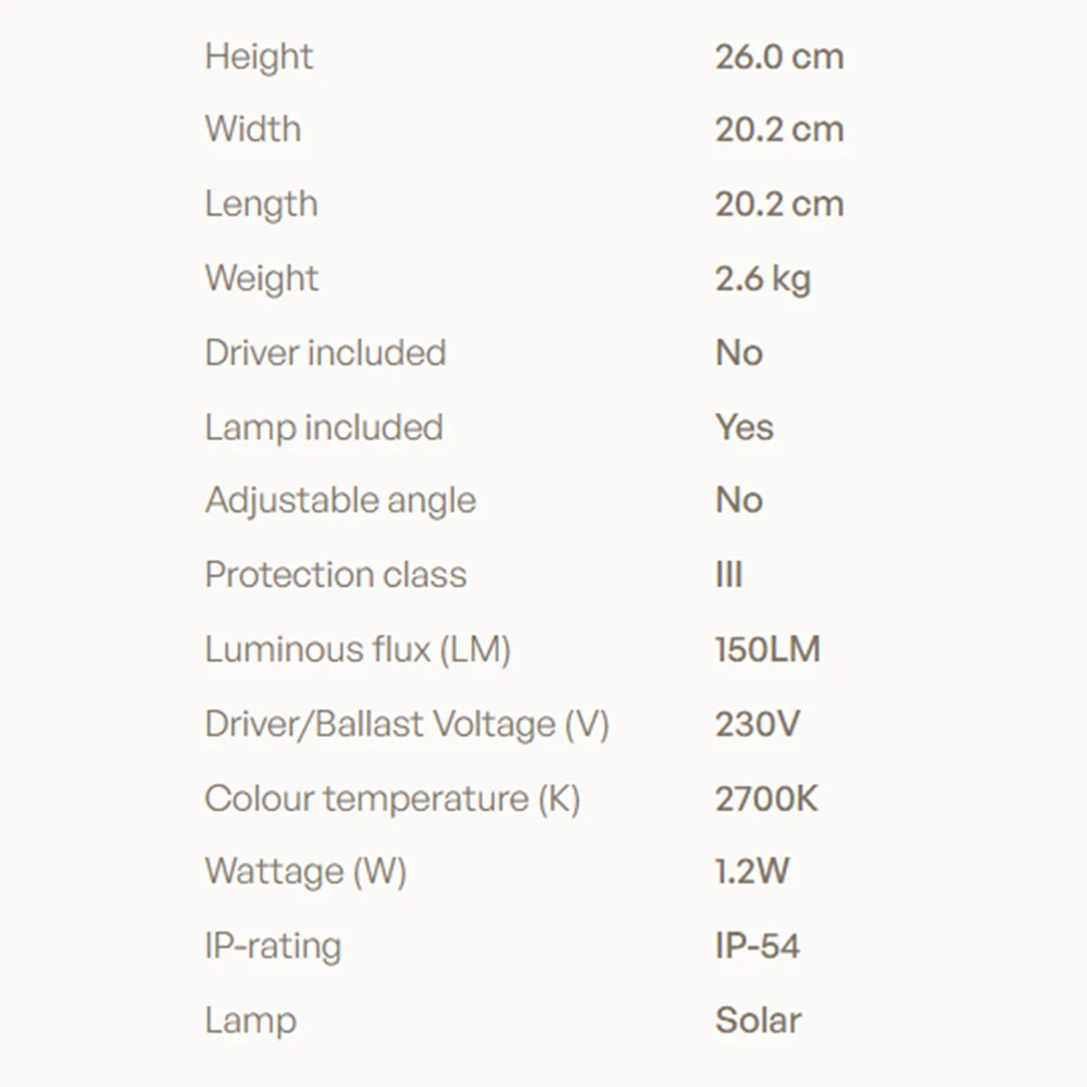 Ropy Light 26cm with Solar Module (3)