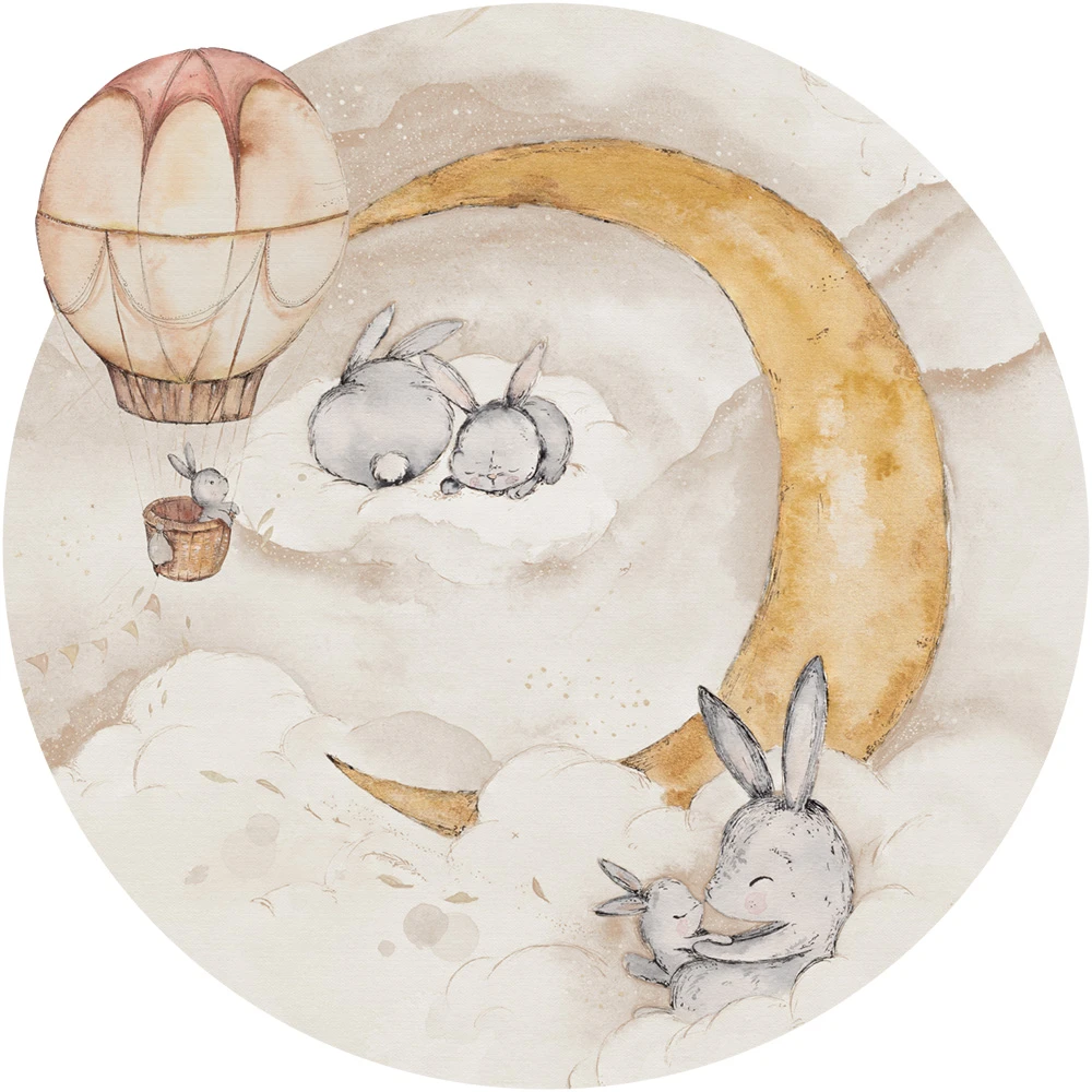 Պաստառ Wall Art Moonie Beige circle