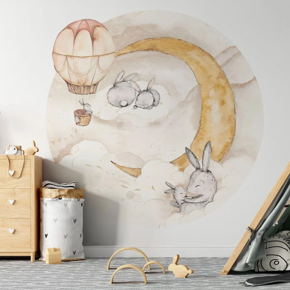 Պաստառ Wall Art Moonie Beige circle (2)