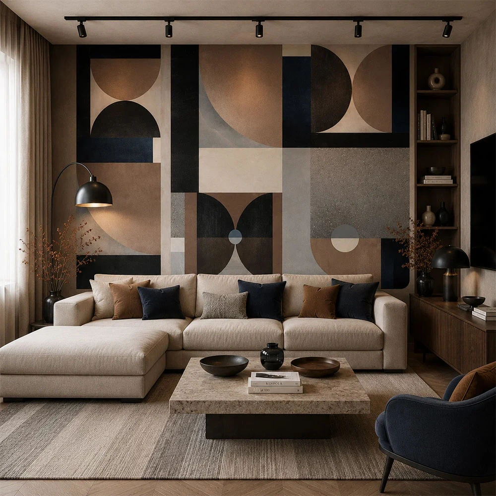 Papel pintado Wall Art Opus Cobalt (2)