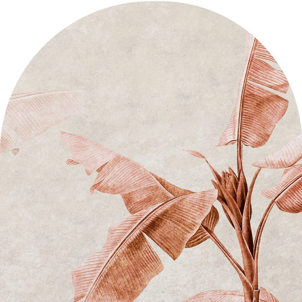 Wallpaper Wall Art Rainforest Rust arc