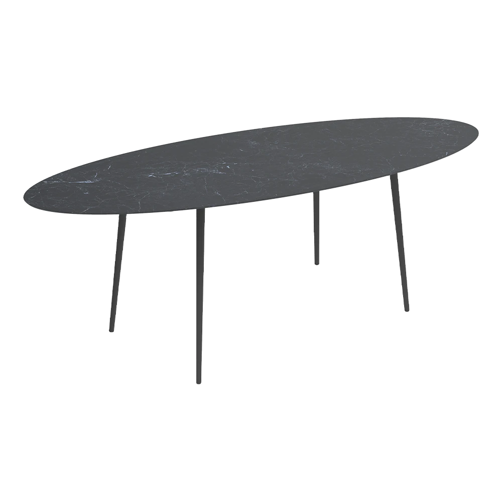 Tavolo da Bar Royal Botania Styletto 320x140 piano in ceramica