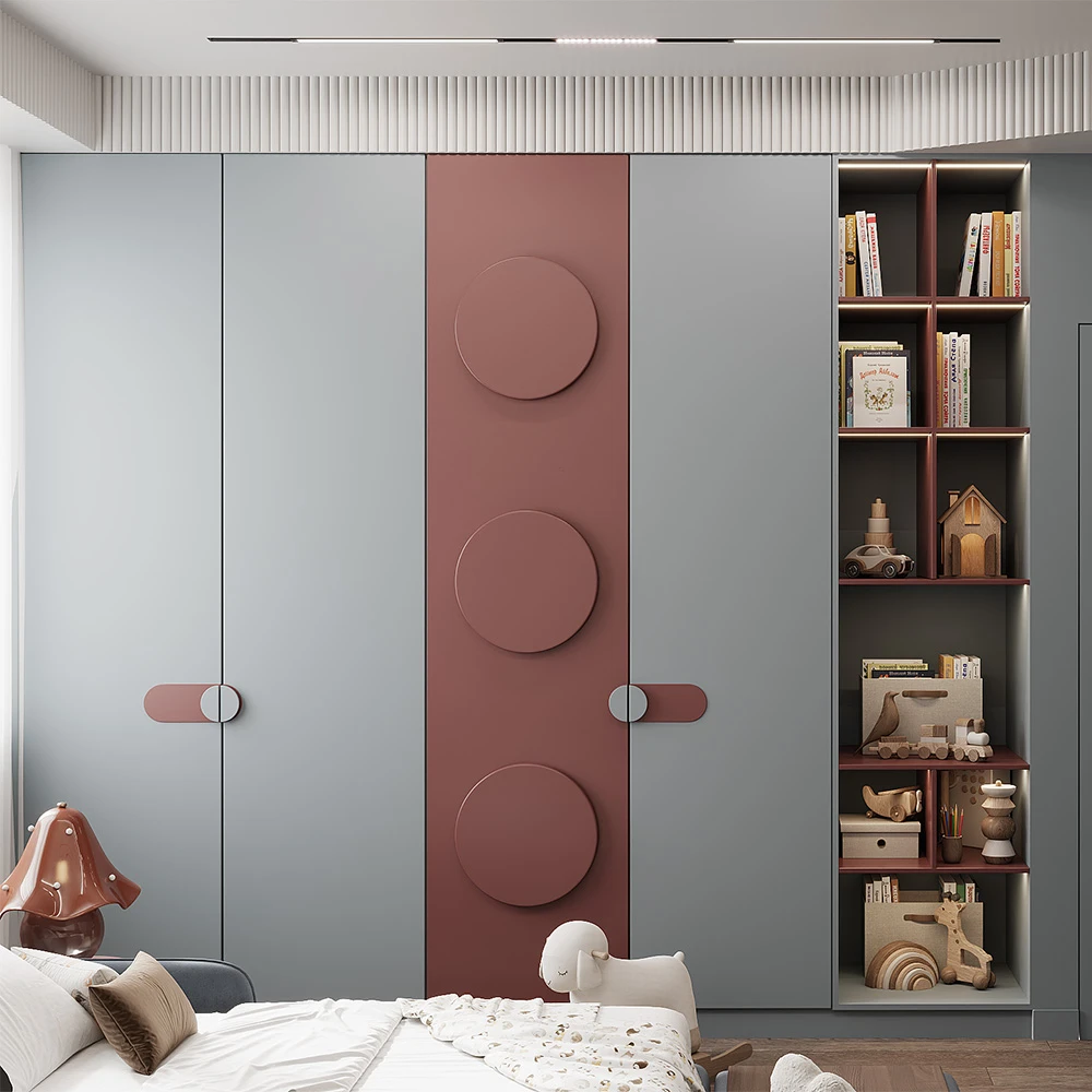 Modern Children's Bedroom 3D Scene (2)