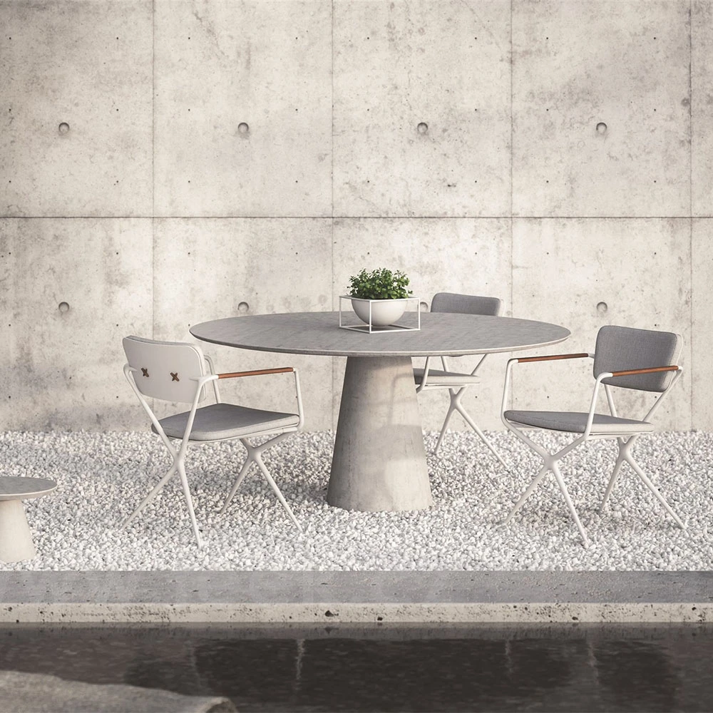 Table basse Royal Botania Conix Ø 120cm High Lounge (2)
