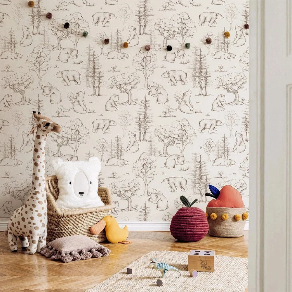 Wallpaper Wall Art Orso (2)
