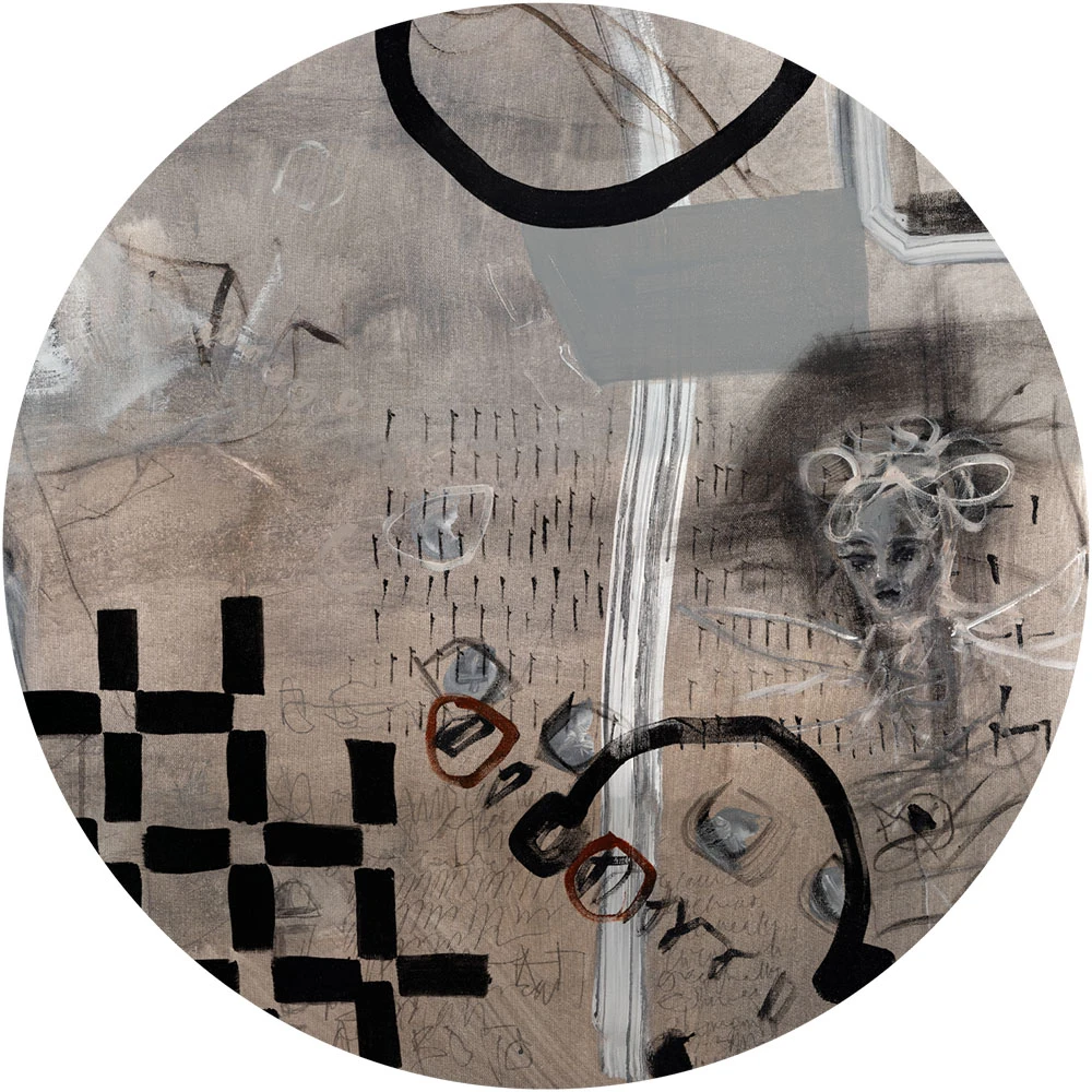 Wallpaper Wall Art Pompei circle
