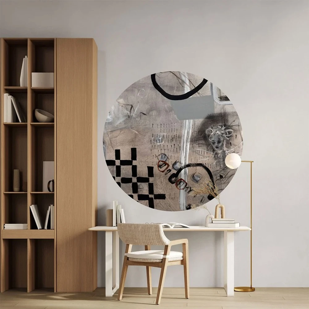 Wallpaper Wall Art Pompei circle (2)