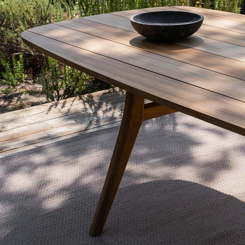 Table à manger Royal Botania Zidiz 300x120cm ovale teck (5)