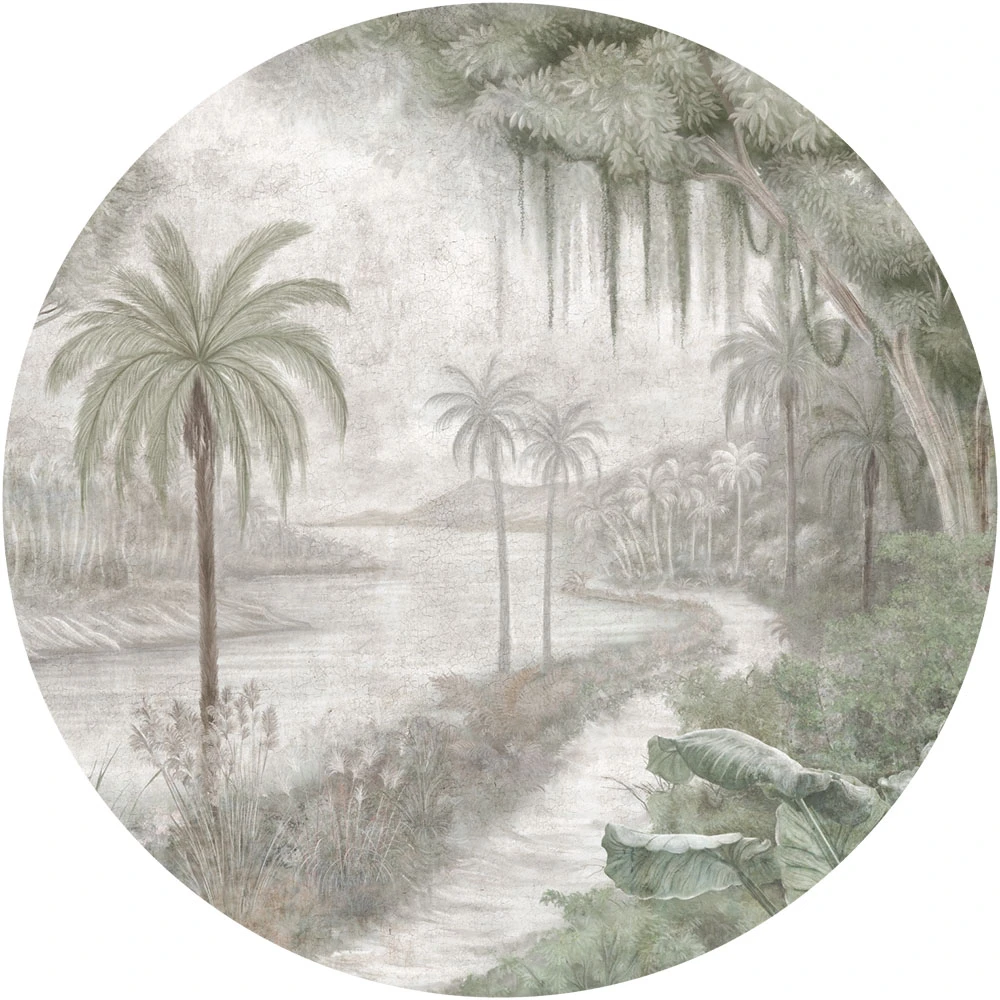 Wallpaper Wall Art Paleo circle
