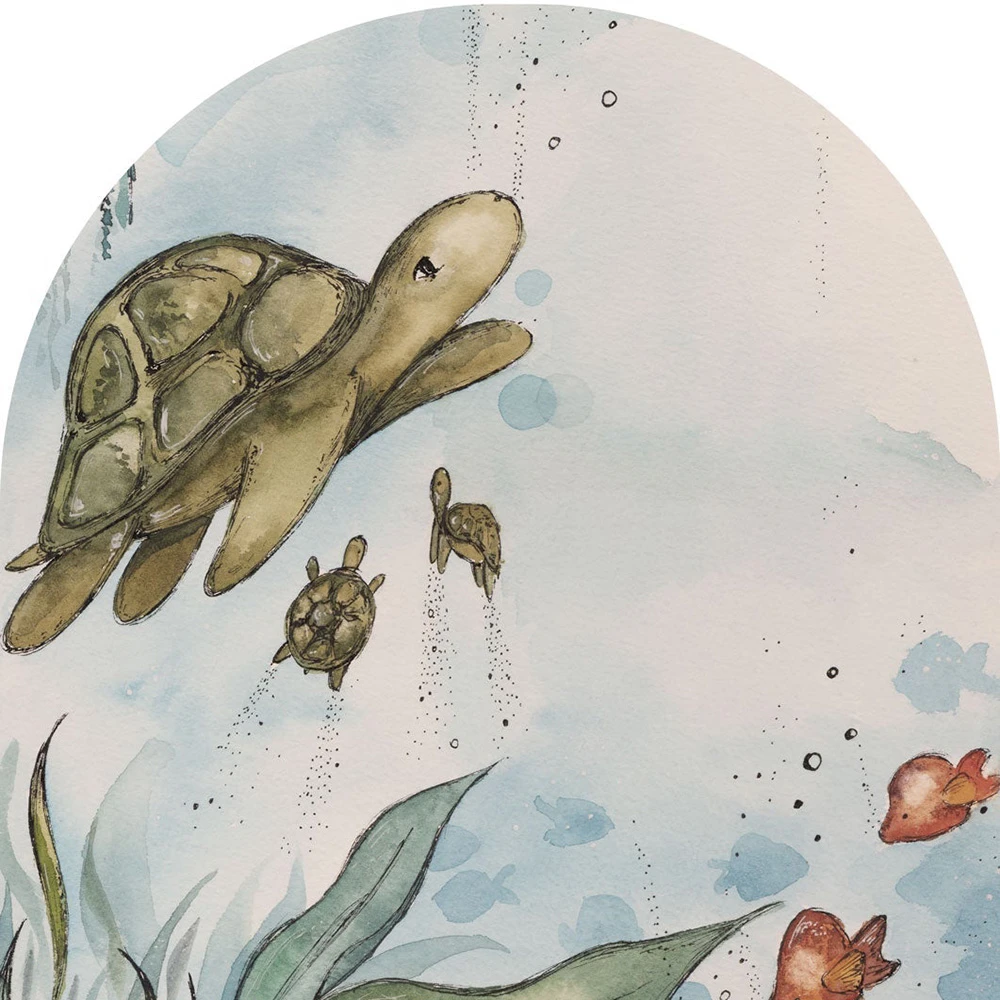 Wallpaper Wall Art Sea Child arc