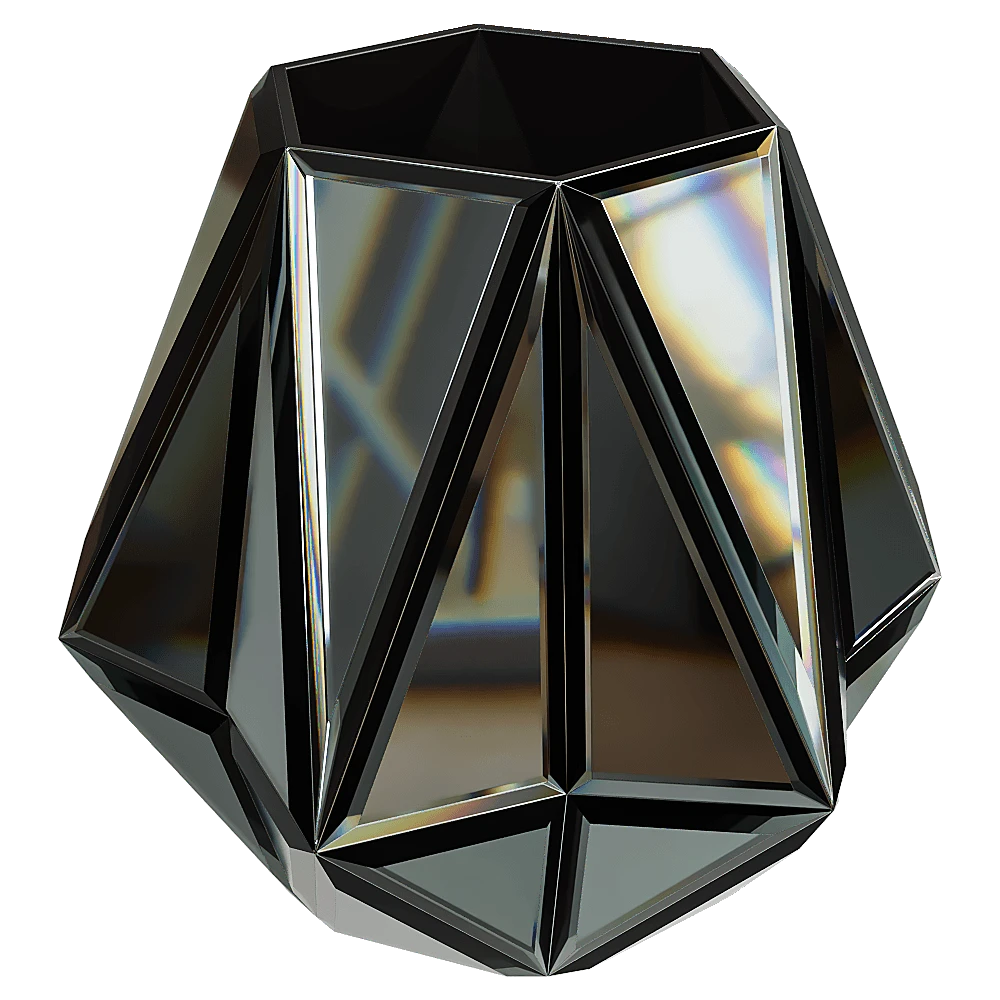 Flower Vase Dolvano Fume (2)