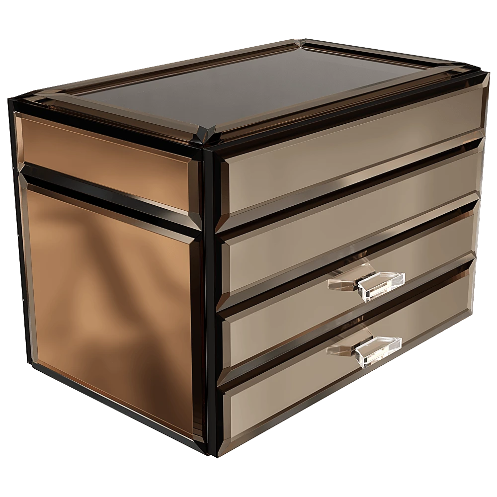 Jewelry Box Dolvano Large Size Brown (2)