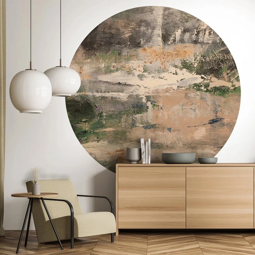 壁纸 Wall Art Moss circle (2)