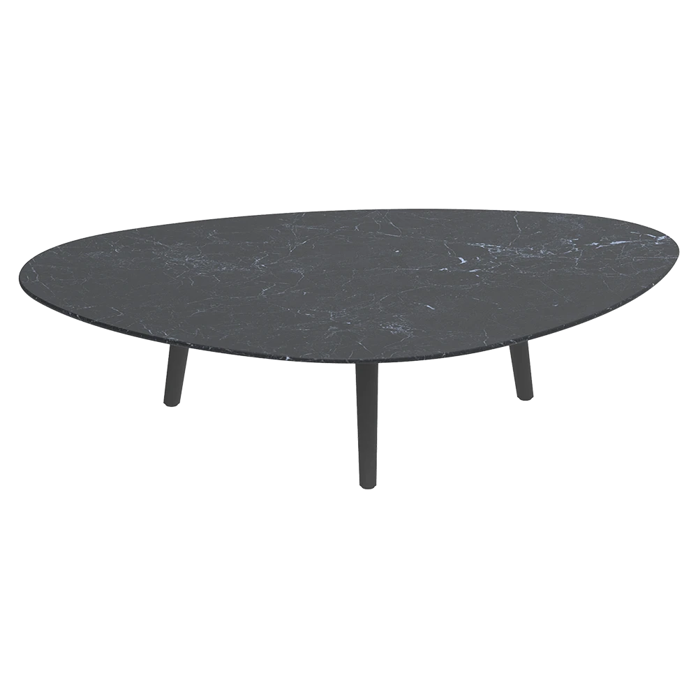 Mesa de centro Royal Botania Styletto 150 plectro y tapa de cerámica