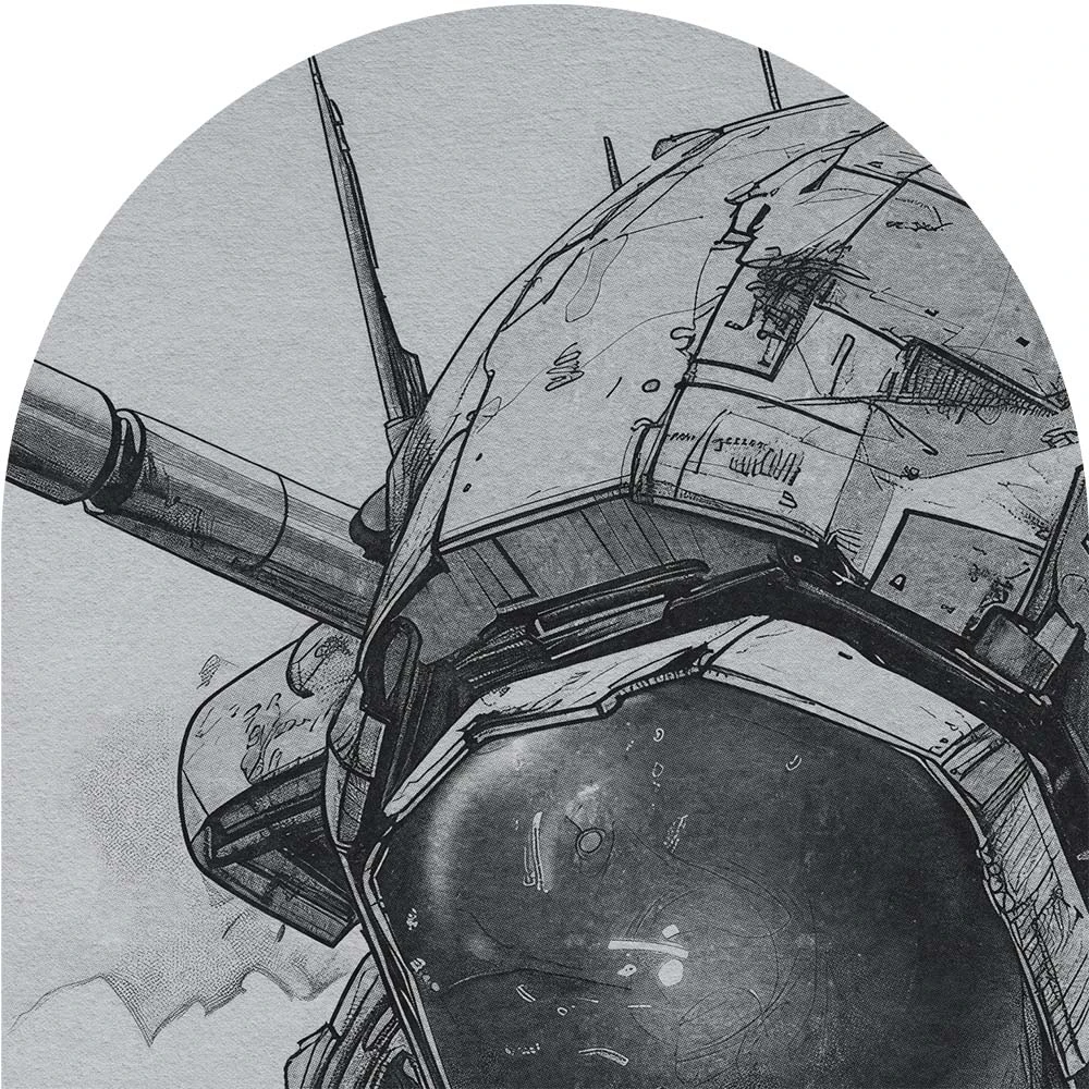 Tapete Wall Art Mecha arc