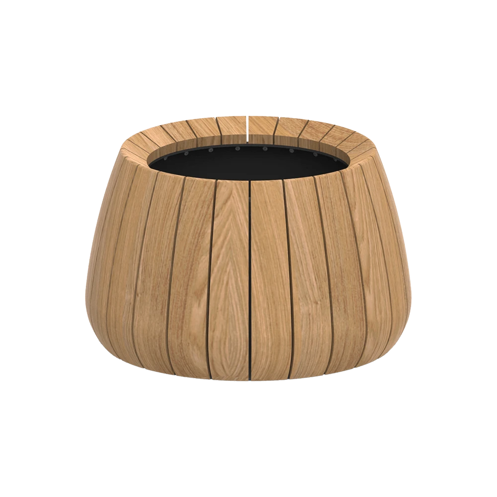 Planter Royal Botania Bariq teak Ø50