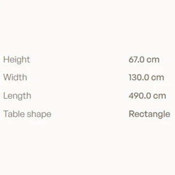 Low Dining Table Royal Botania Regaliz Section (2)