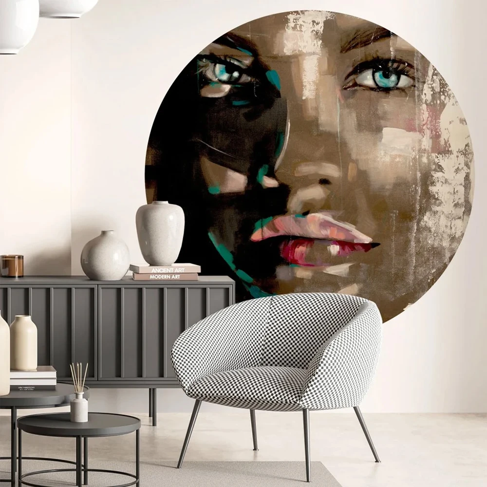 Wallpaper Wall Art Loca circle (2)