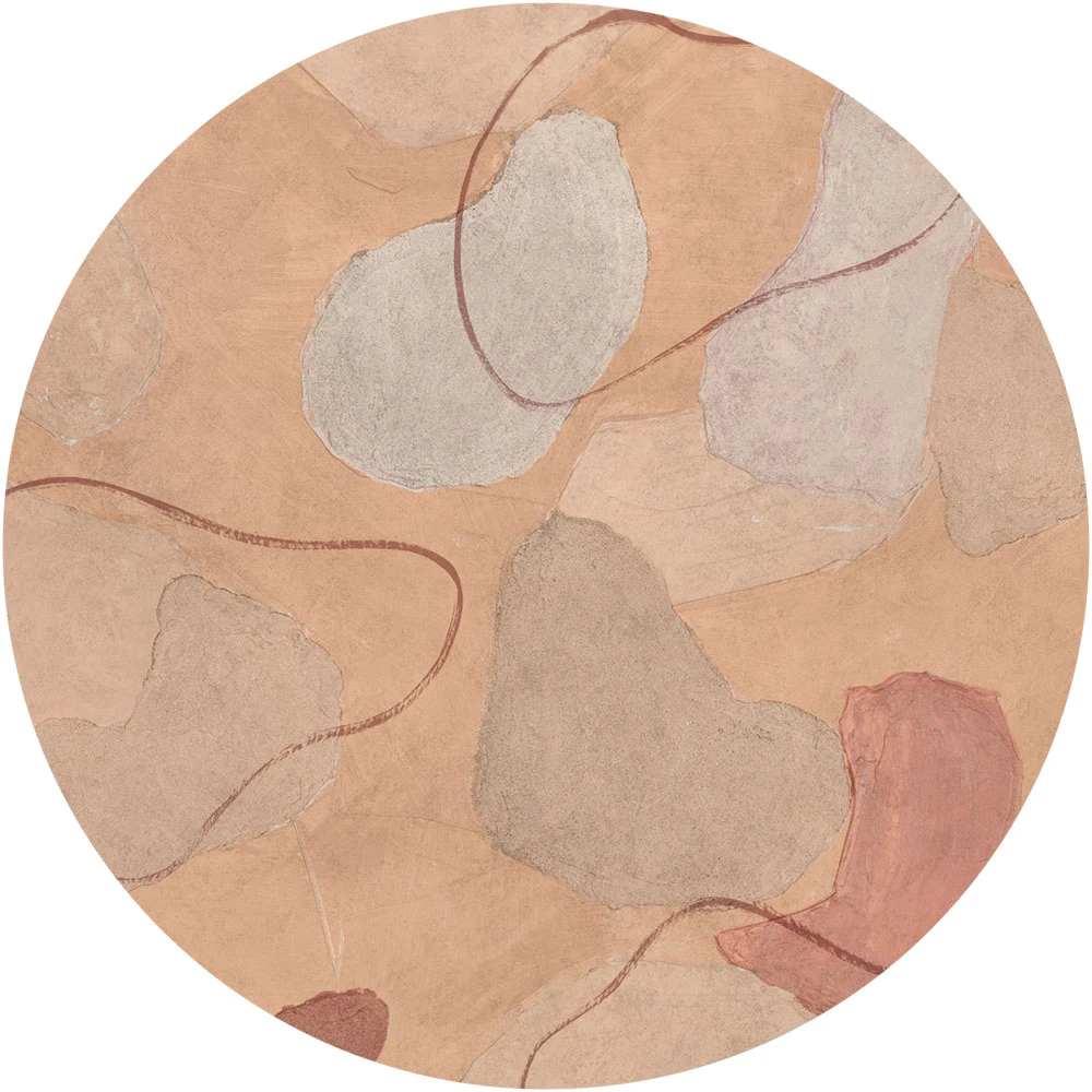 Carta da parati Wall Art Mortadella circle